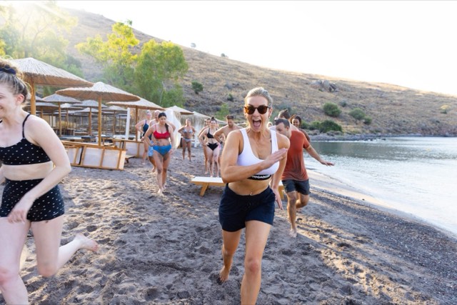 Surf Yoga Beer, Retreat, Greece